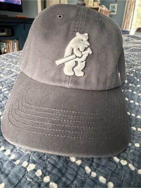 Chicago Cubs ’47 Franchise Cooperstown Collection Fitted Hat Medium Black